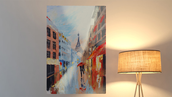 Transparent acrylic glass