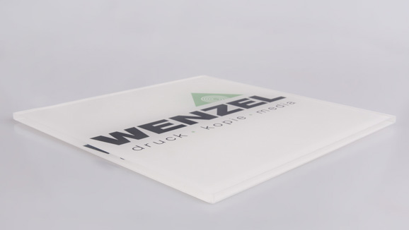 Transparent acrylic glass