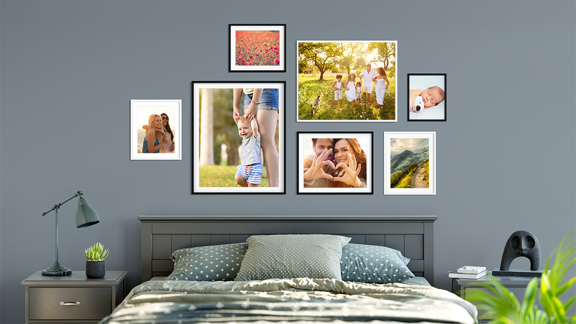 Fine art print on canvas and paper