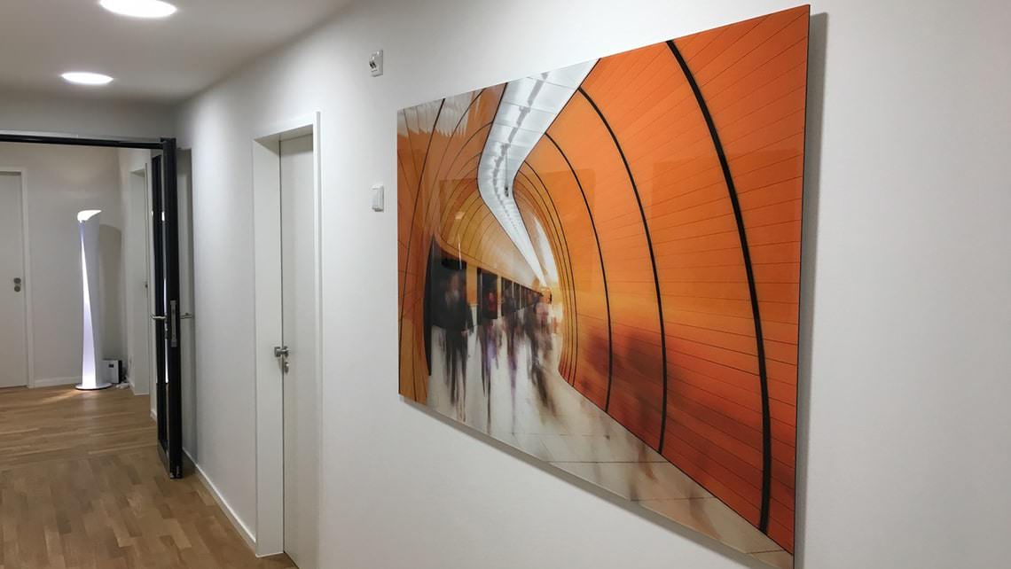 Posters, galleries and installation in Munich