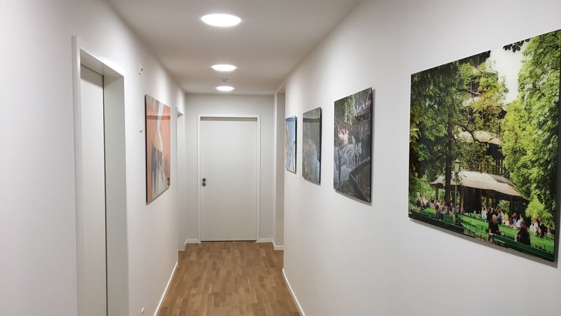 Posters, galleries and installation in Munich