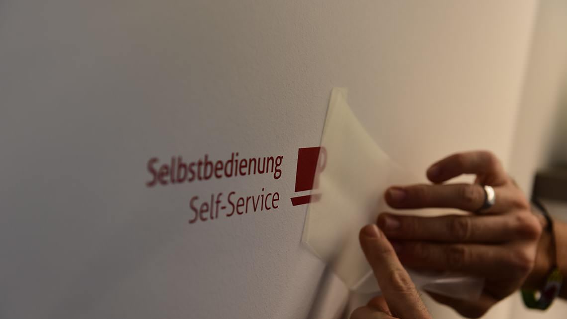 Posters, galleries and installation in Munich
