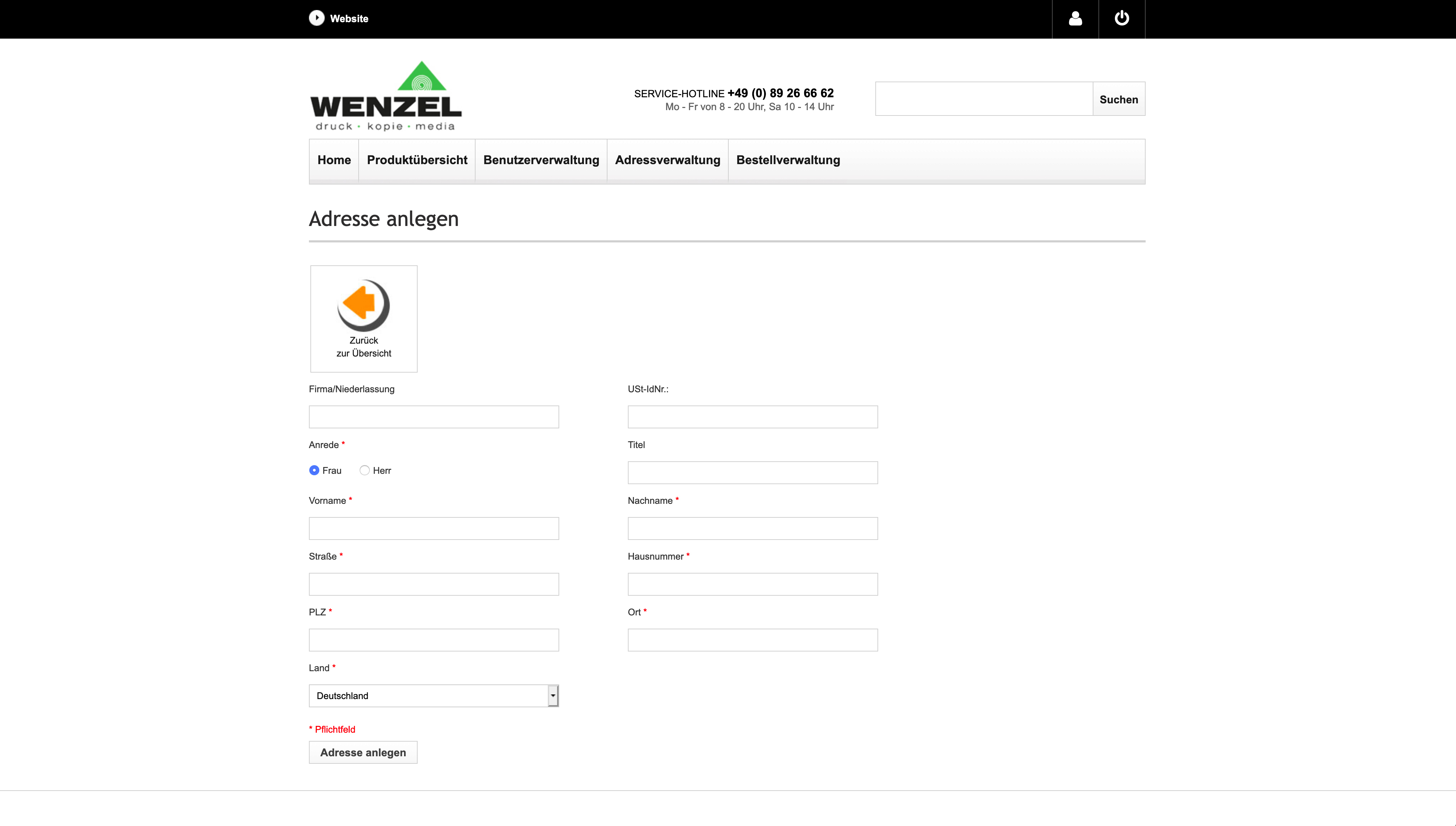 Personalize, manage and order business cards yourself online