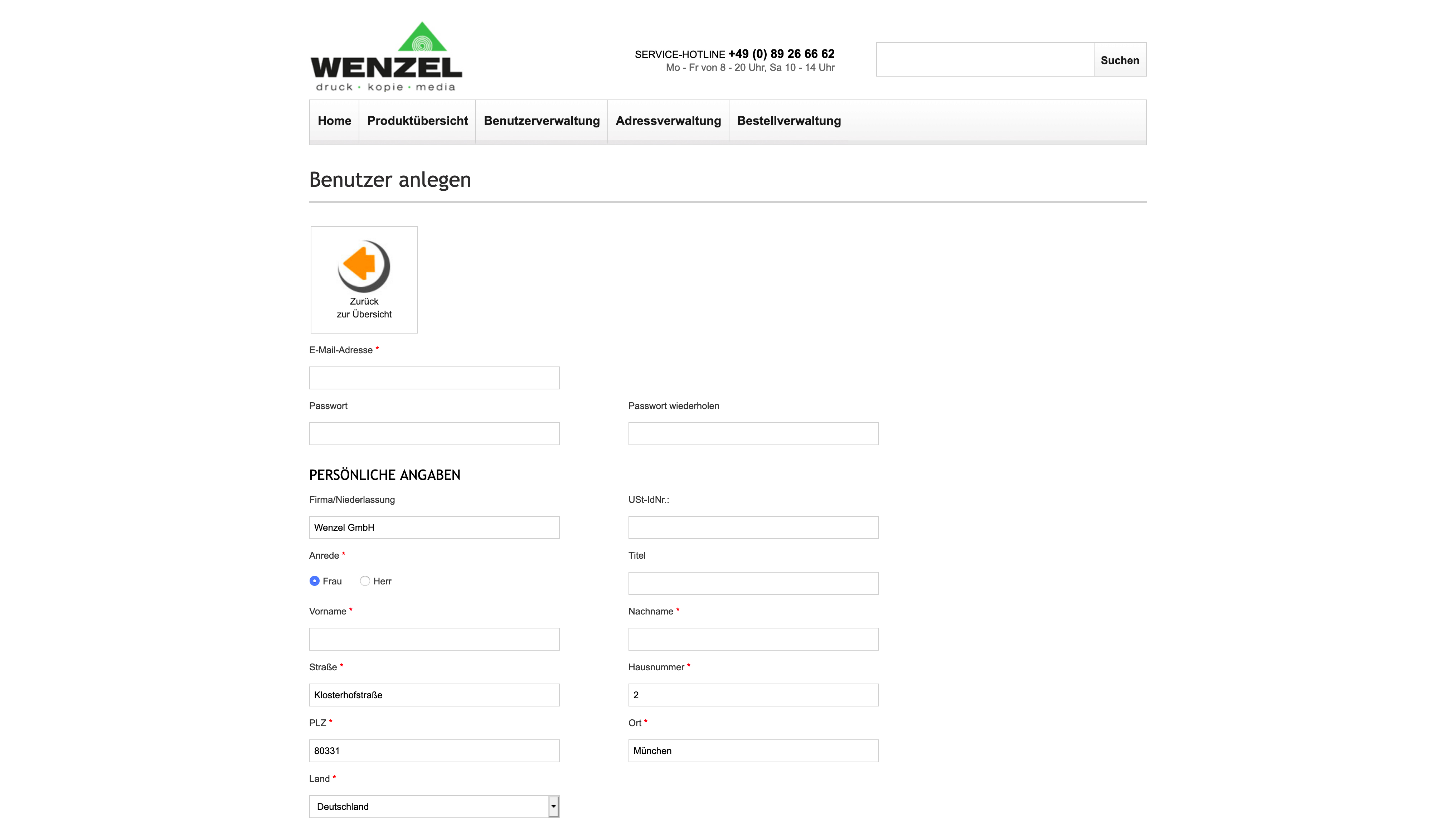 Personalize, manage and order business cards yourself online