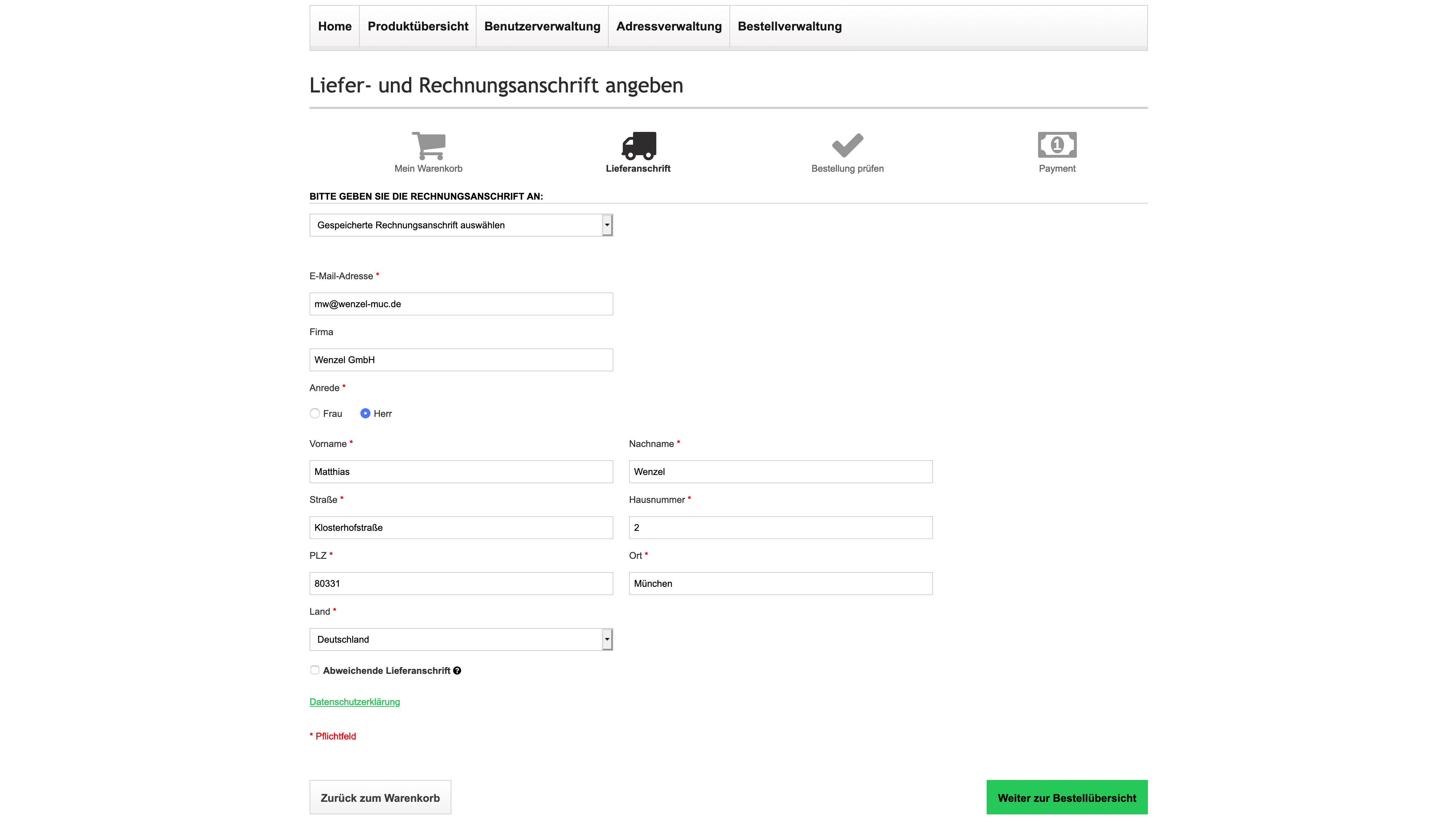 Personalize, manage and order business cards yourself online