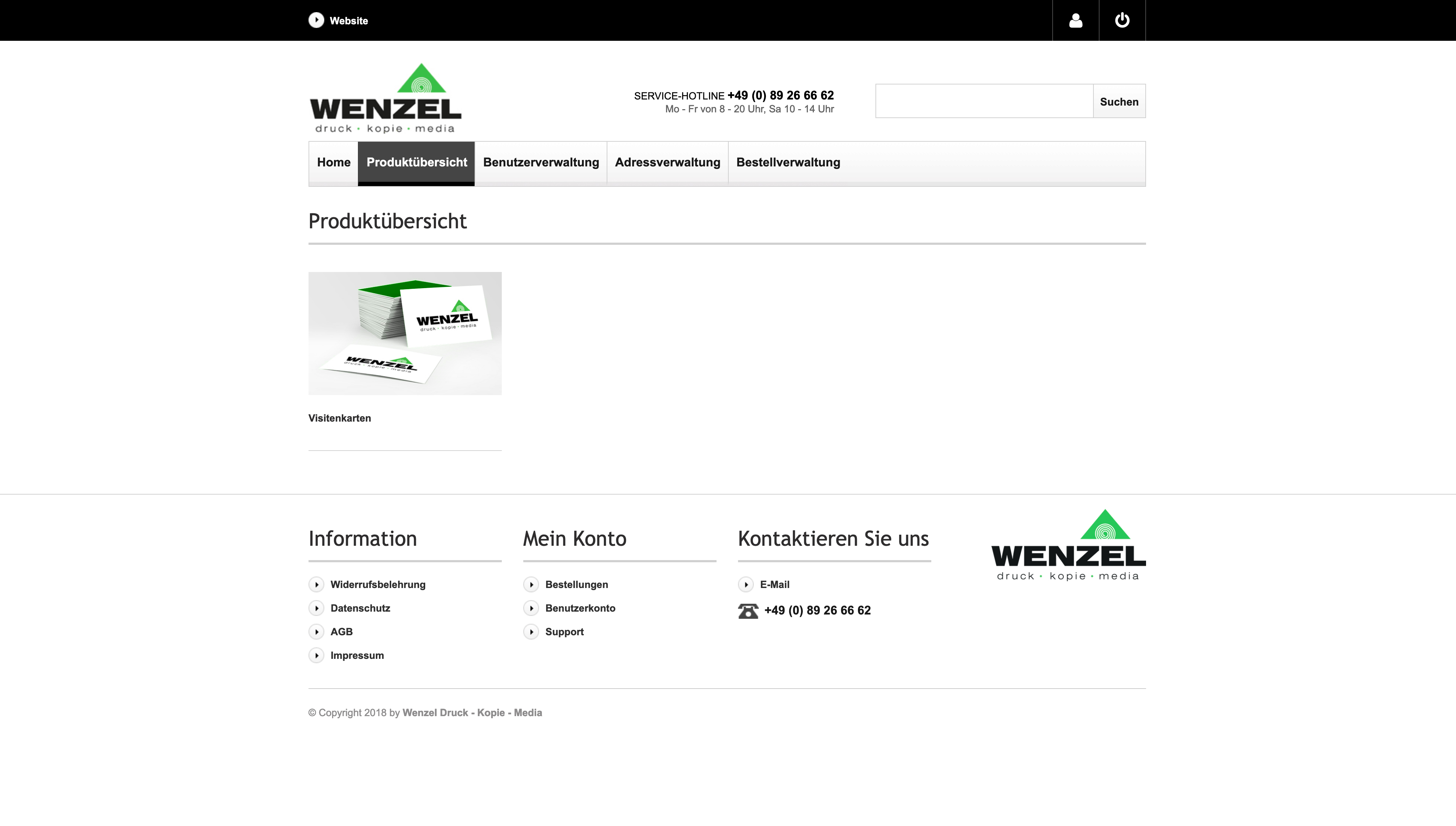 Personalize, manage and order business cards yourself online