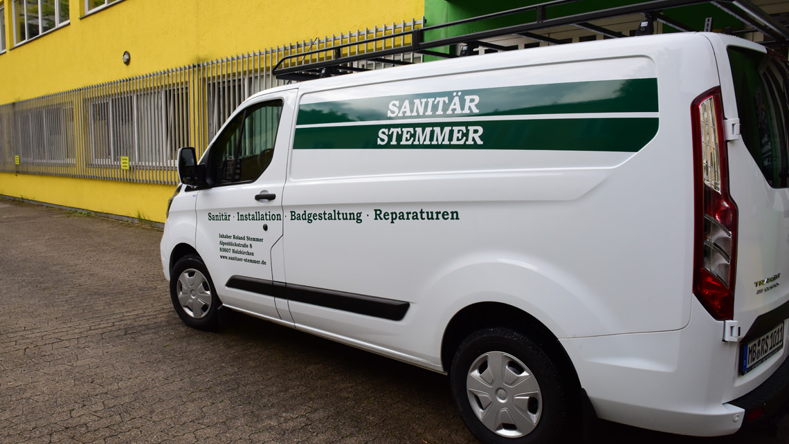 Car lettering for Munich company