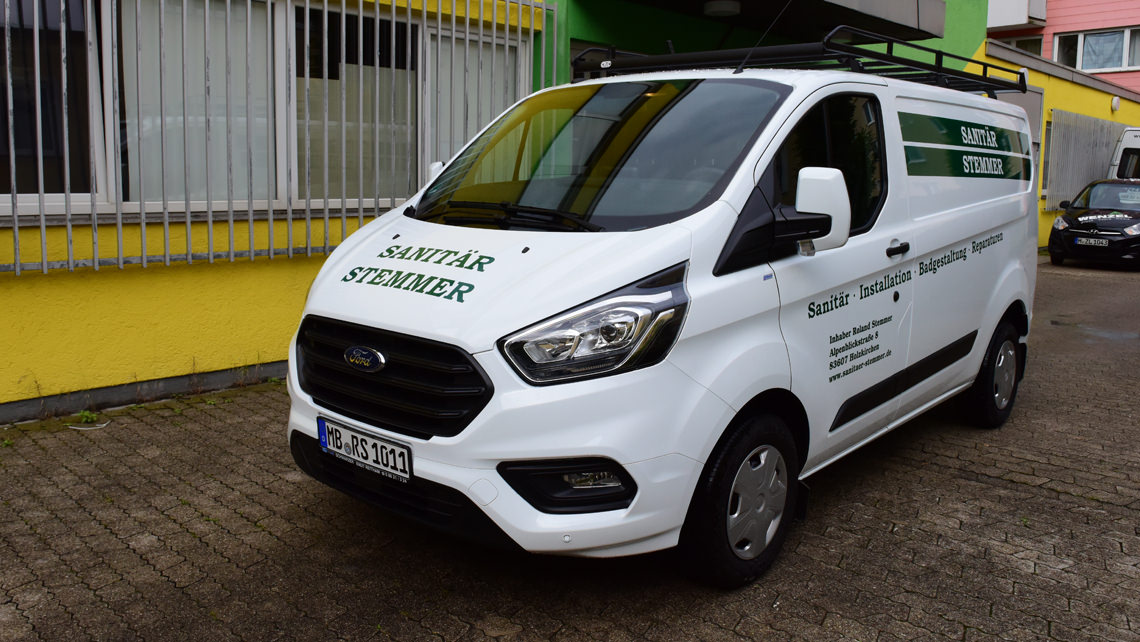 Car lettering for Munich company