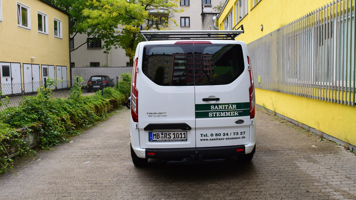 Car lettering for Munich company