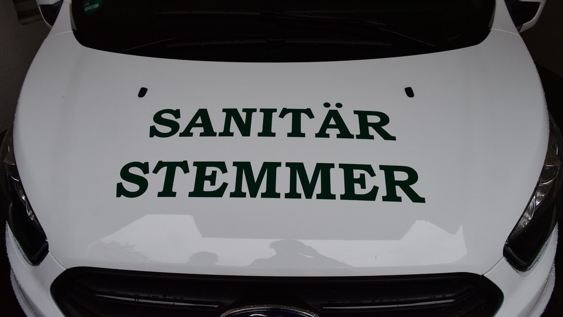 Car lettering for Munich company