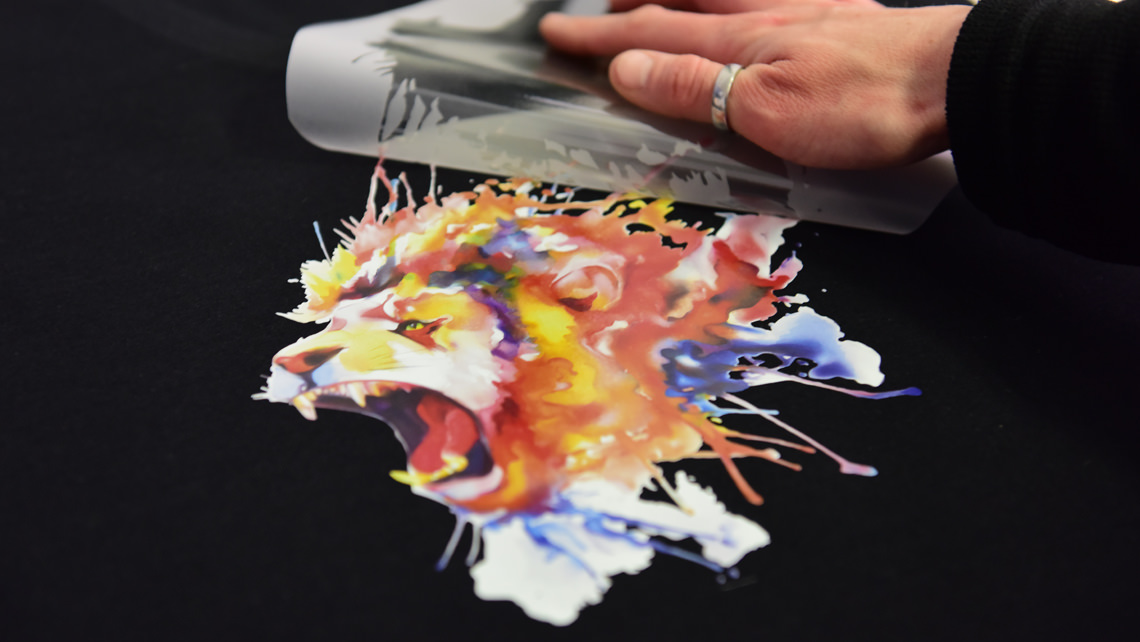 Freed motifs for textile printing