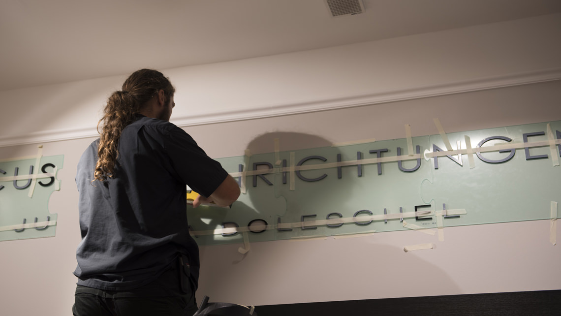 Acrylic letters at Focus Einrichtungen