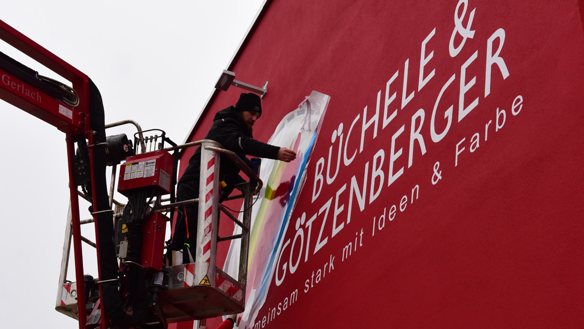 Büchele facade foil