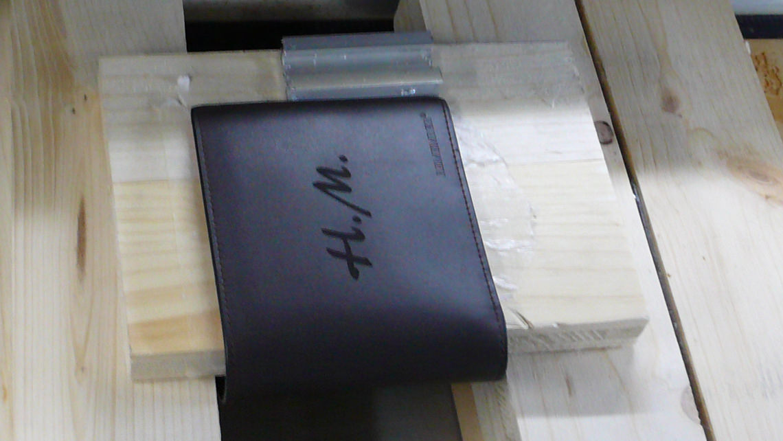 Customize leather wallet