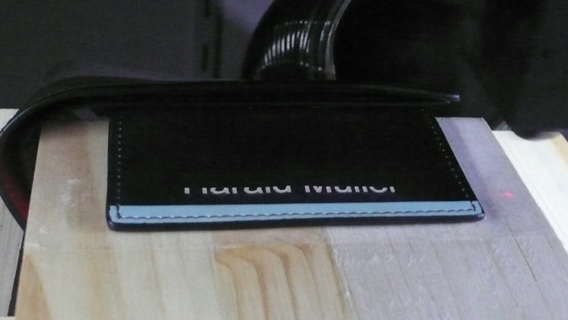 Customize leather wallet