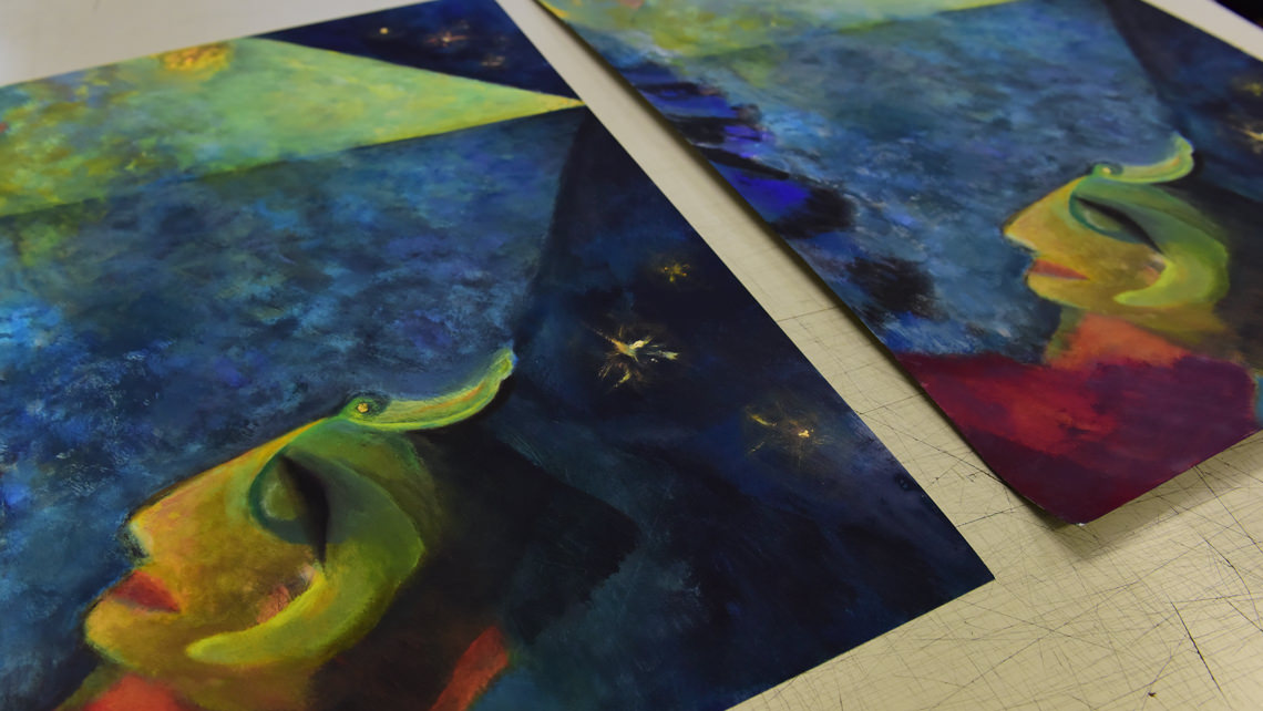 Reproducing a work of art with the Hornet