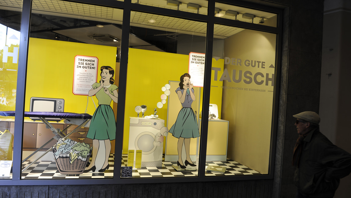 PVC figures at Kustermann in Munich