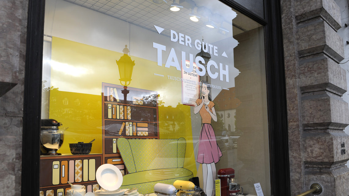 PVC figures at Kustermann in Munich