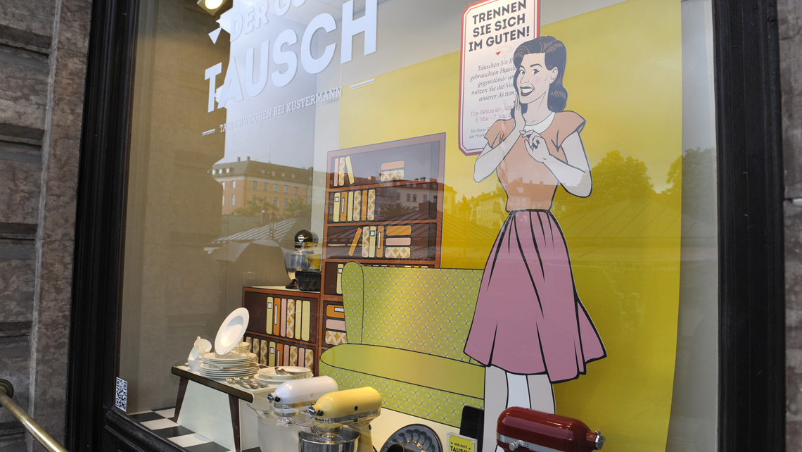 PVC figures at Kustermann in Munich