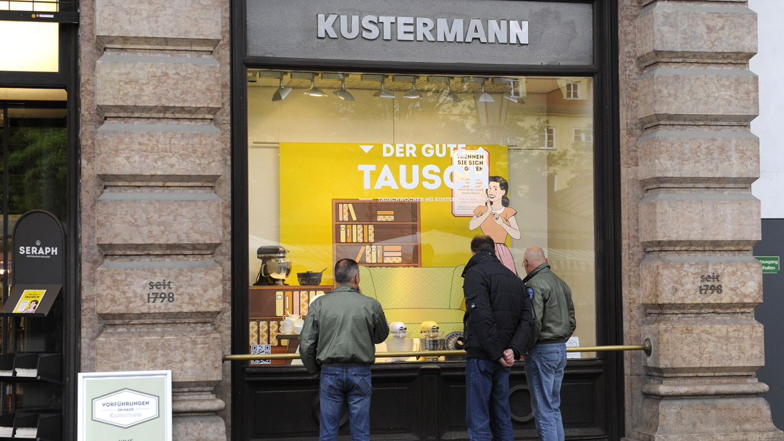 PVC figures at Kustermann in Munich