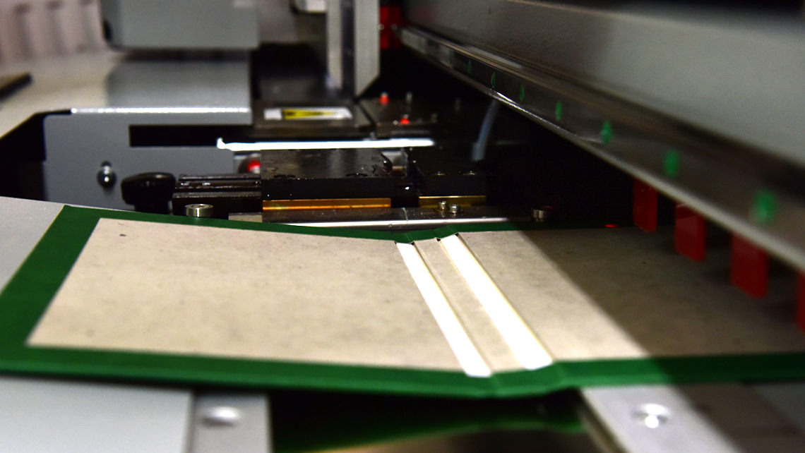 Perfect binding with only a few pages