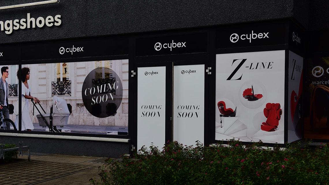 Application of POS film at Cybex