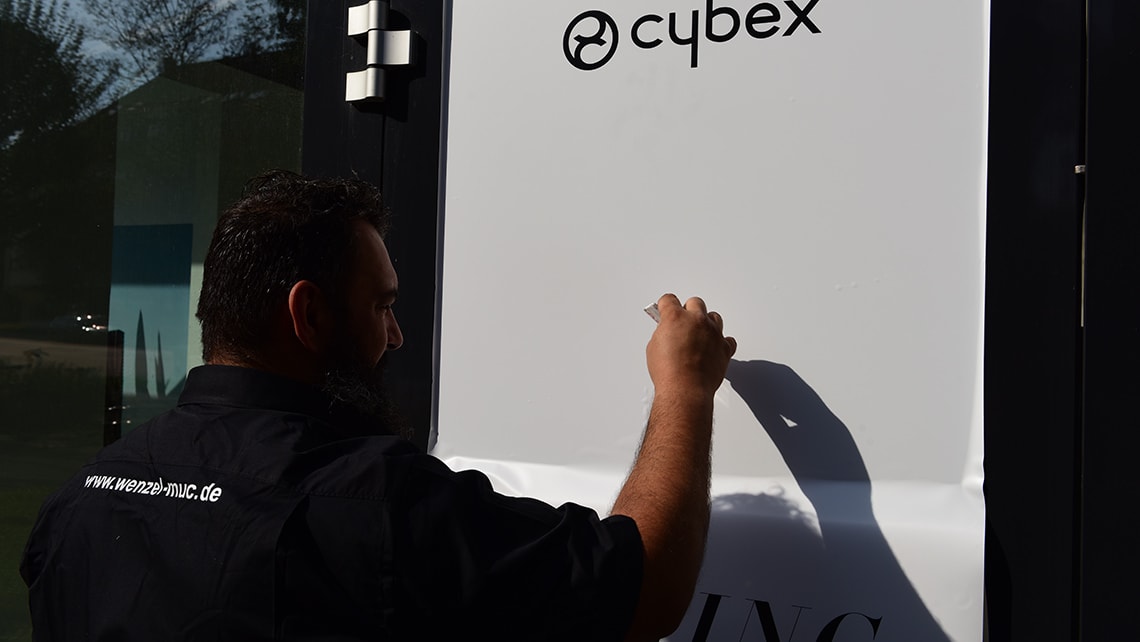 Application of POS film at Cybex