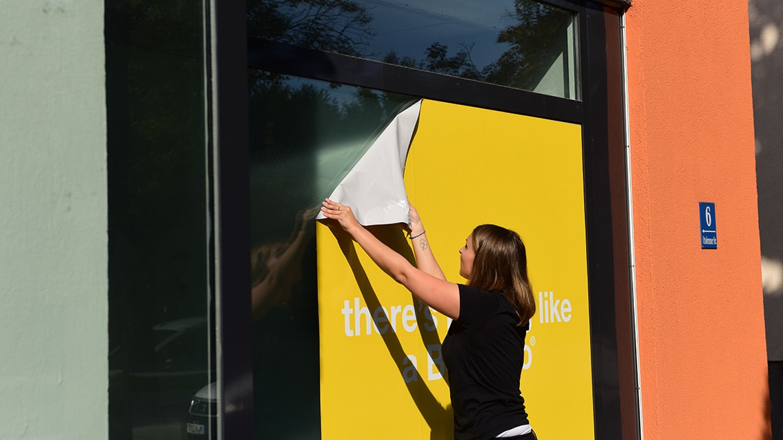 Application of POS film at Cybex