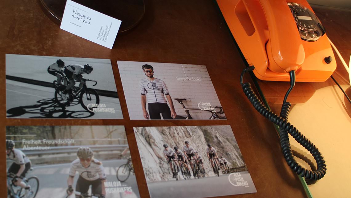 Business equipment for the Pushbikers