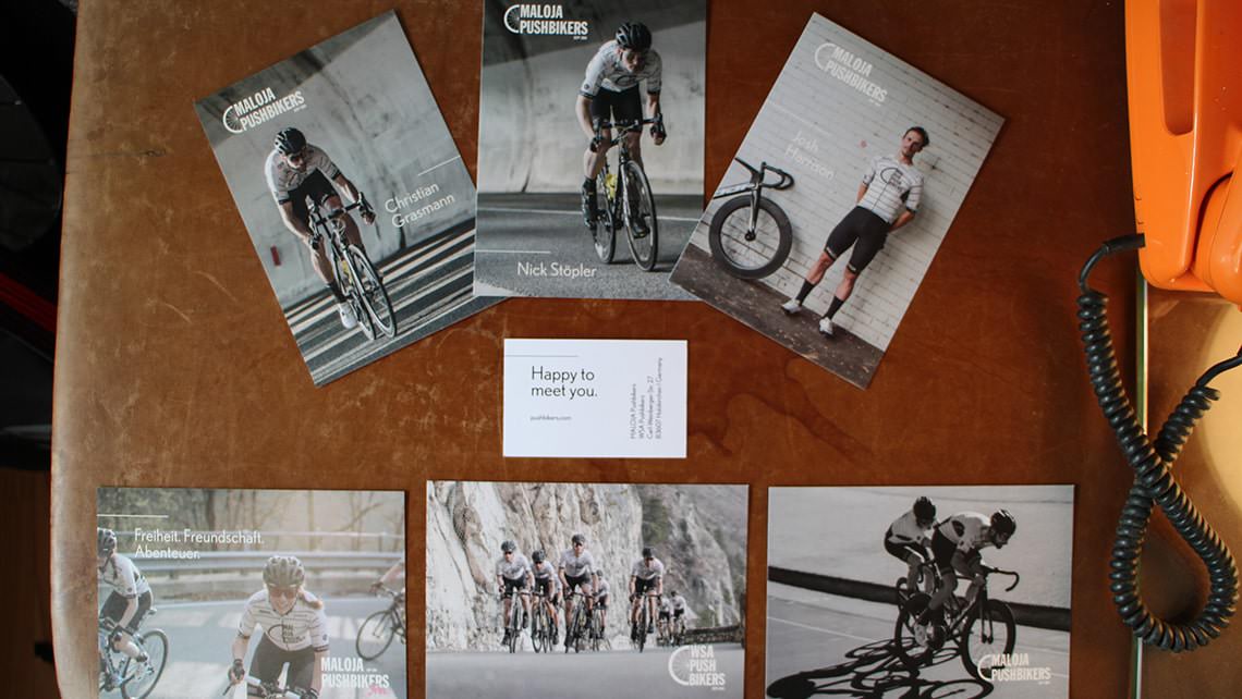 Business equipment for the Pushbikers
