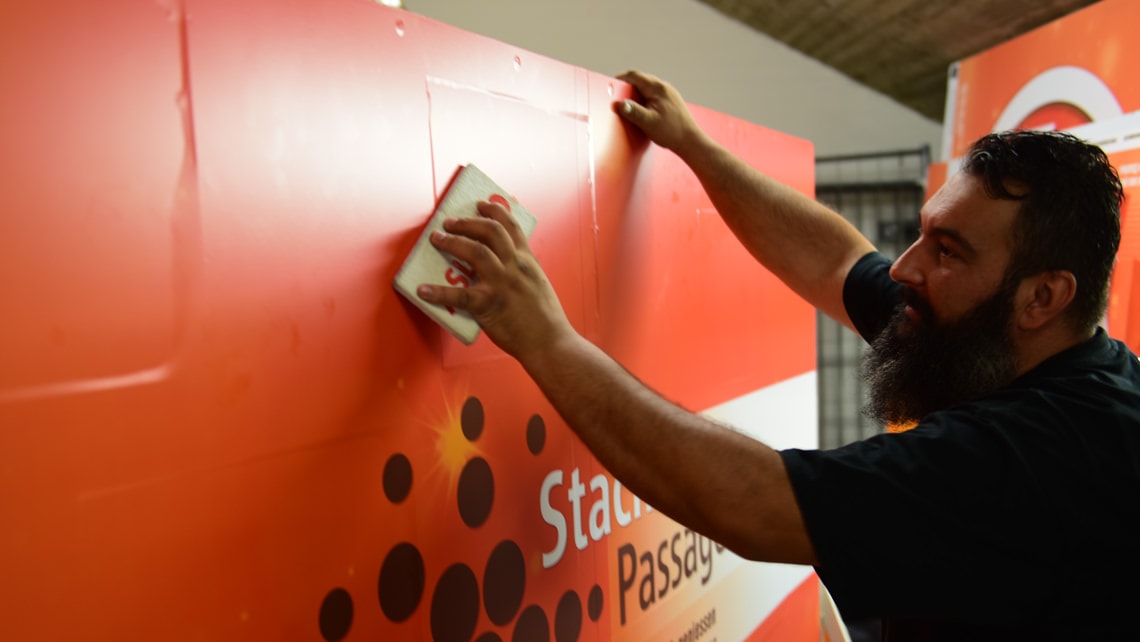 Bonding at the Stachuspassagen