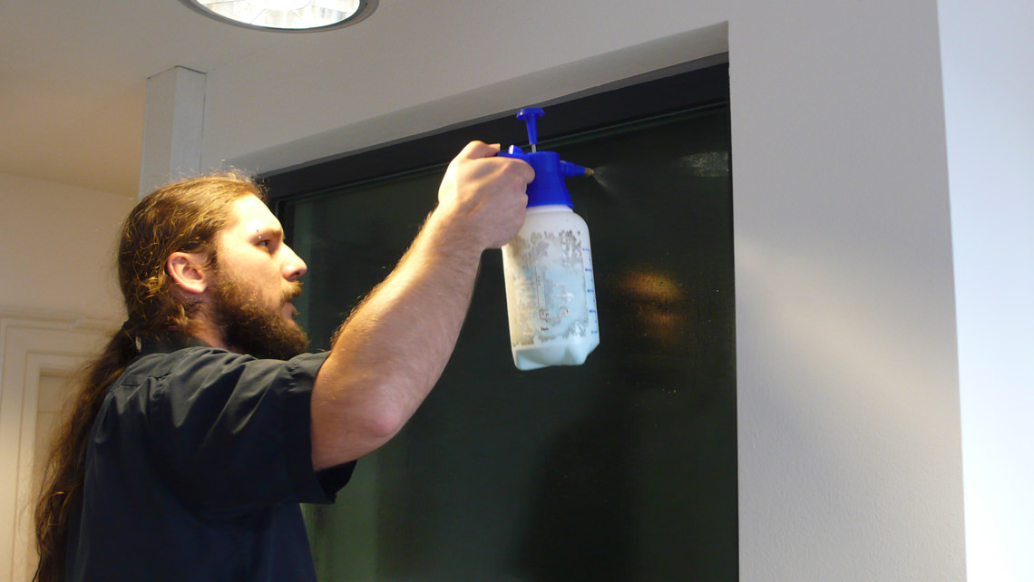 Privacy screen at Lührmann