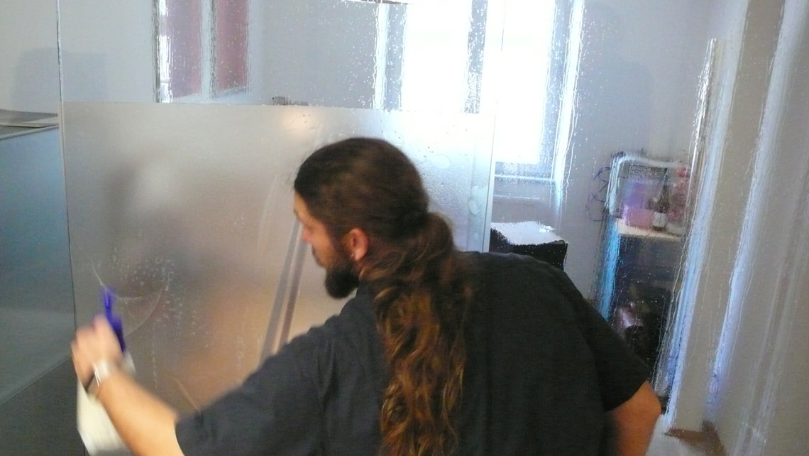 Privacy screen at Lührmann