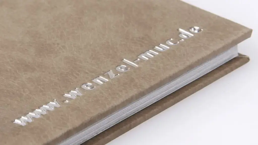 Thesis and master's thesis TIP: Hot foil stamping