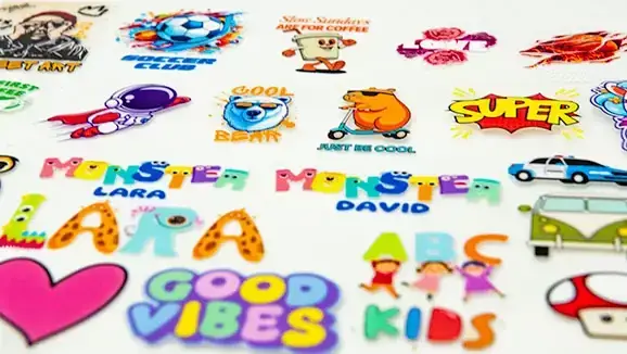 UV DTF stickers