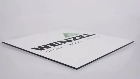 Wenzel Alu Dibond sign 1 578x326