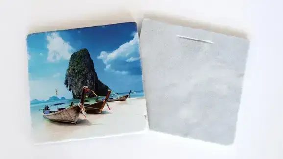 Photo on stone