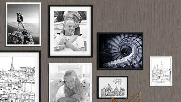 Picture in frame