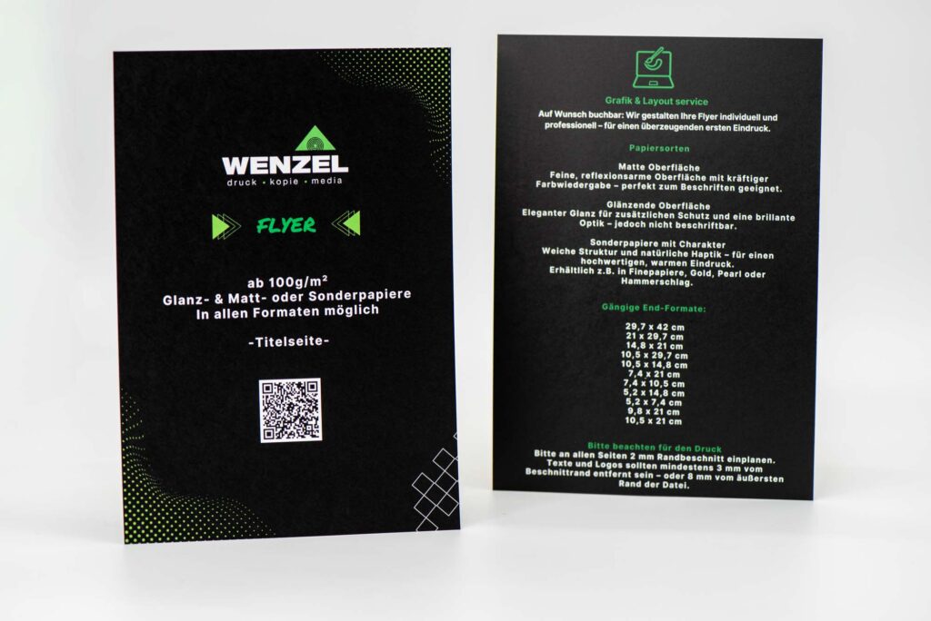 Flyer Klassiker drucken