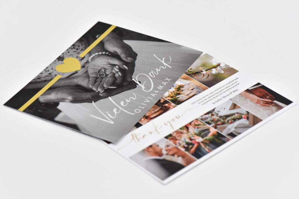 Postcard printing with colorful motifs - high-quality postcard printing from Wenzel Munich.