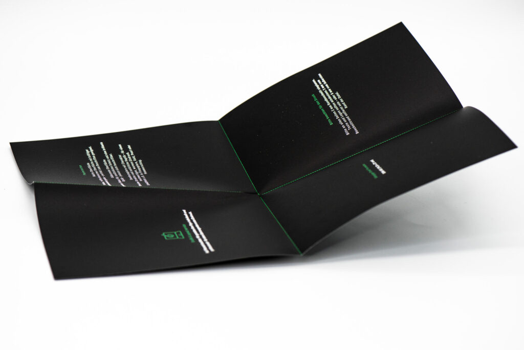 Kreuzbruchfalz Flyer erstellen & druckenin München – Wenzel Druckerei