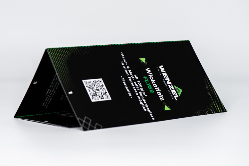 Folded flyer Folded flyer